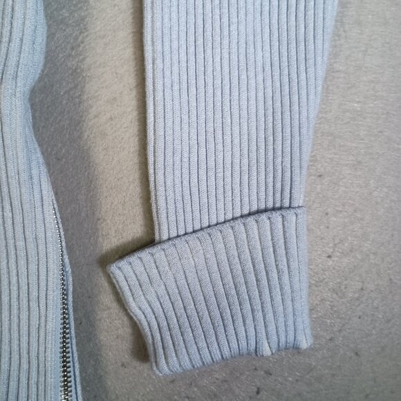 Varley Light Gray Ribbed Sweater - Picture 7 of 11